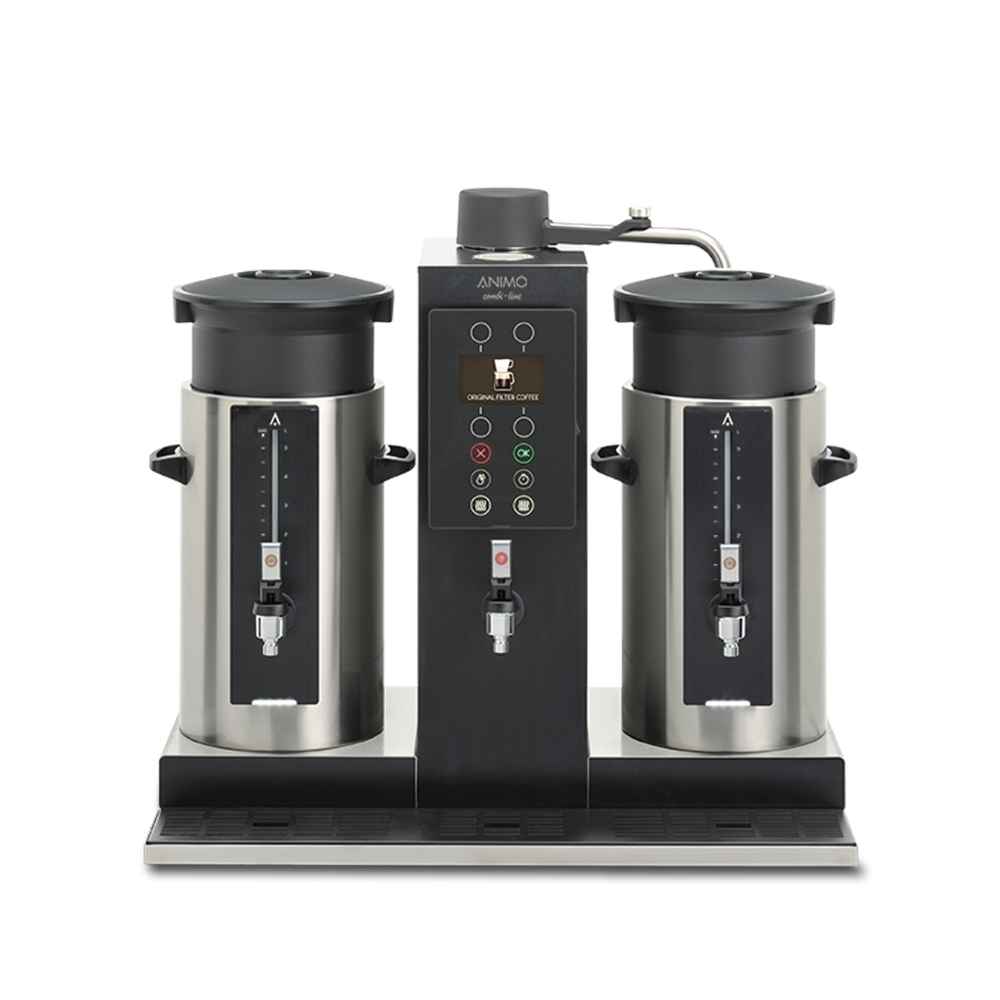 Animo 1005410 ComBi-Line CB 2x20  Silindirik Filtre Kahve Makinesi, 40 L